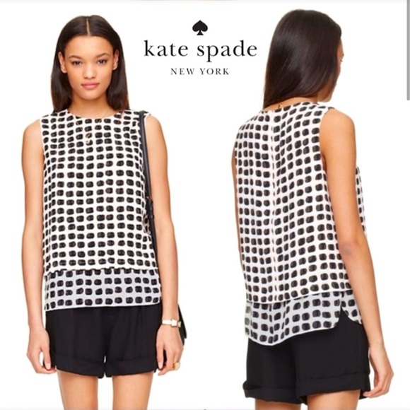 Kate Spade Island Stamp Layered Tank 💕 - Picture 2 of 7
